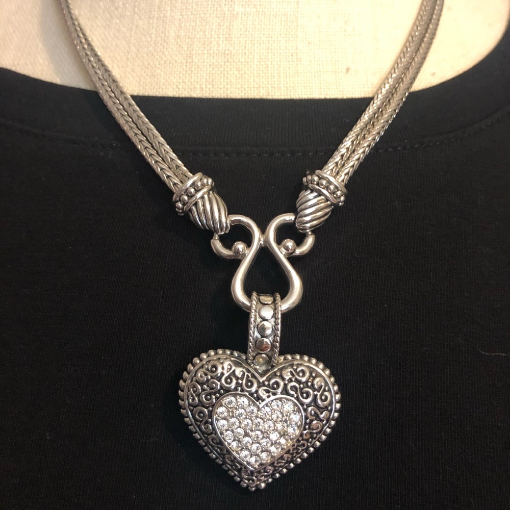 Lia Sophia heart necklace